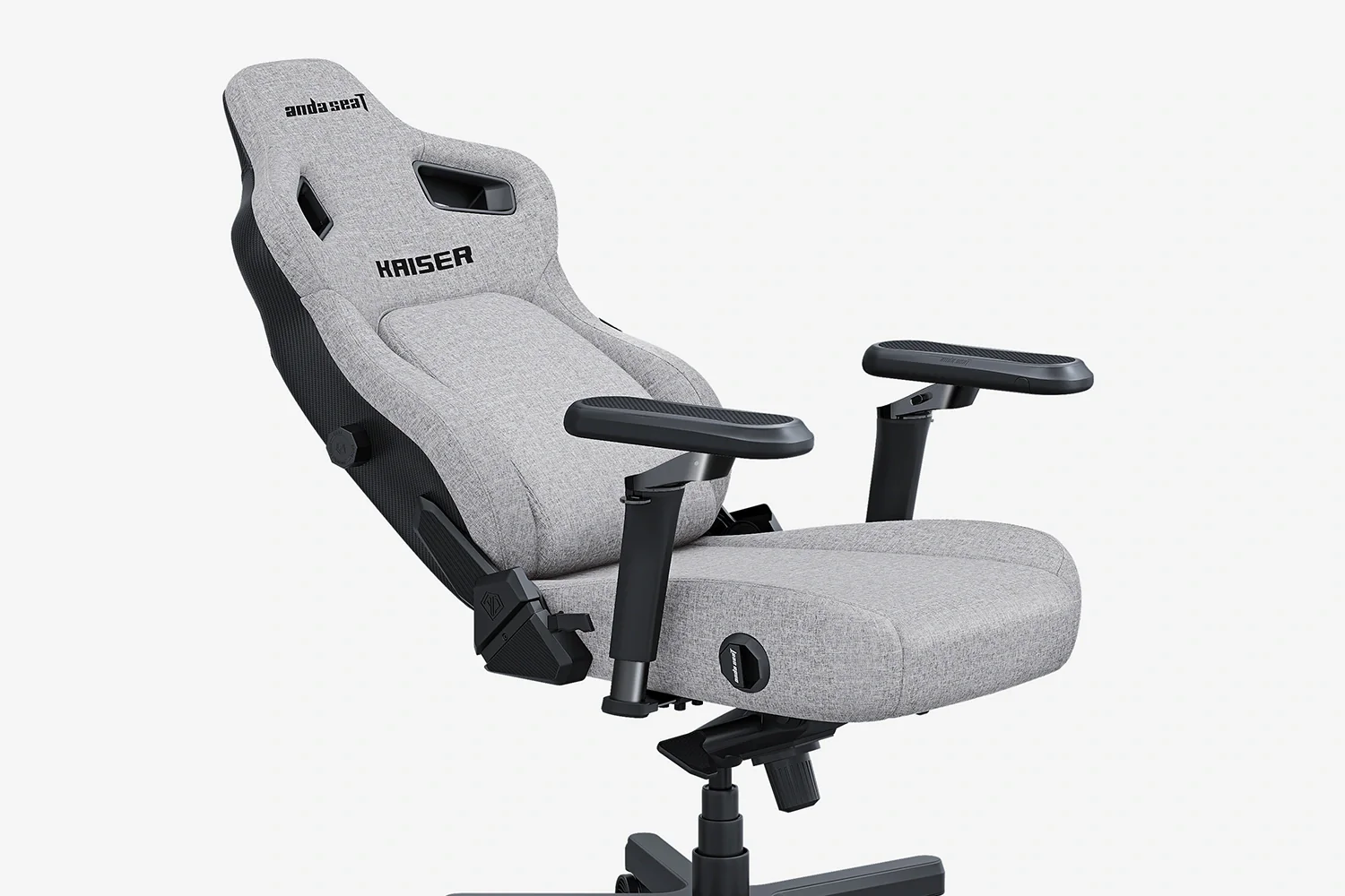 AndaSeat Ash Gray Kaiser 4 6D Armrest Gaming Chair - Image 10
