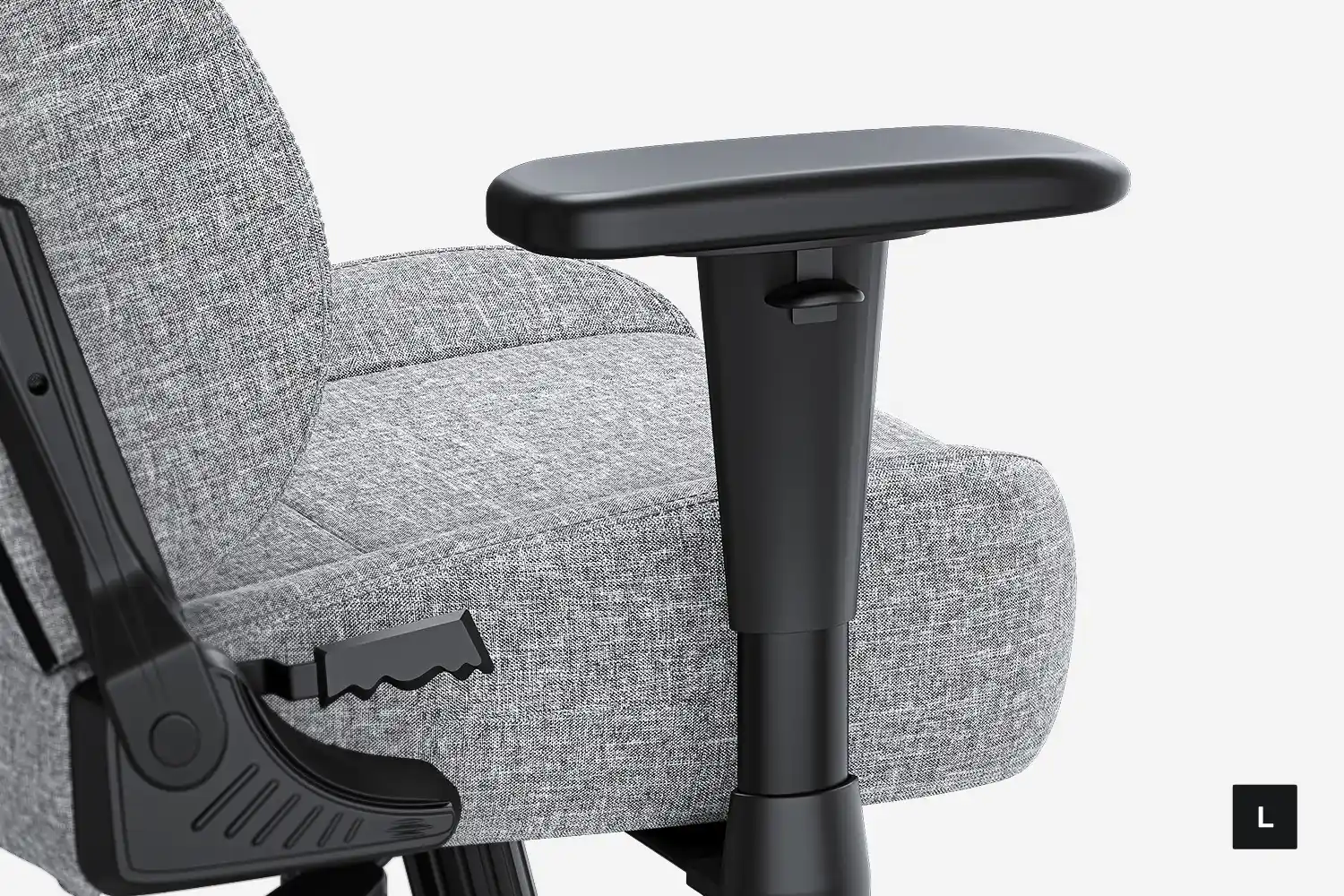 AndaSeat Ash Gray Novis Series Best Budget Ergonomic Gaming Chair - Image 7