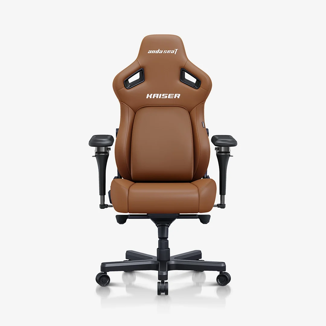 AndaSeat Bentley Brown Kaiser 4 6D Armrest Gaming Chair - Image 3