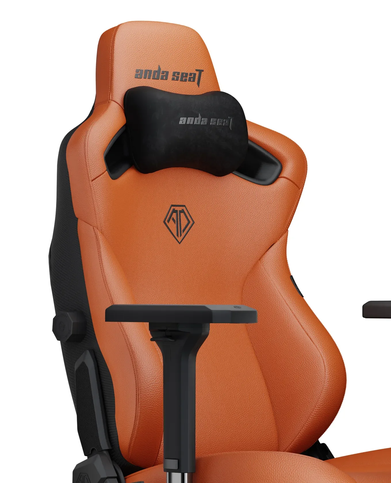 AndaSeat Blaze Orange Kaiser 3 Series Ergonomic Gaming Chair - Image 4