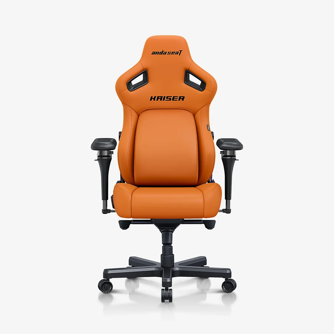 AndaSeat Blaze Orange Kaiser 4 6D Armrest Gaming Chair - Image 3