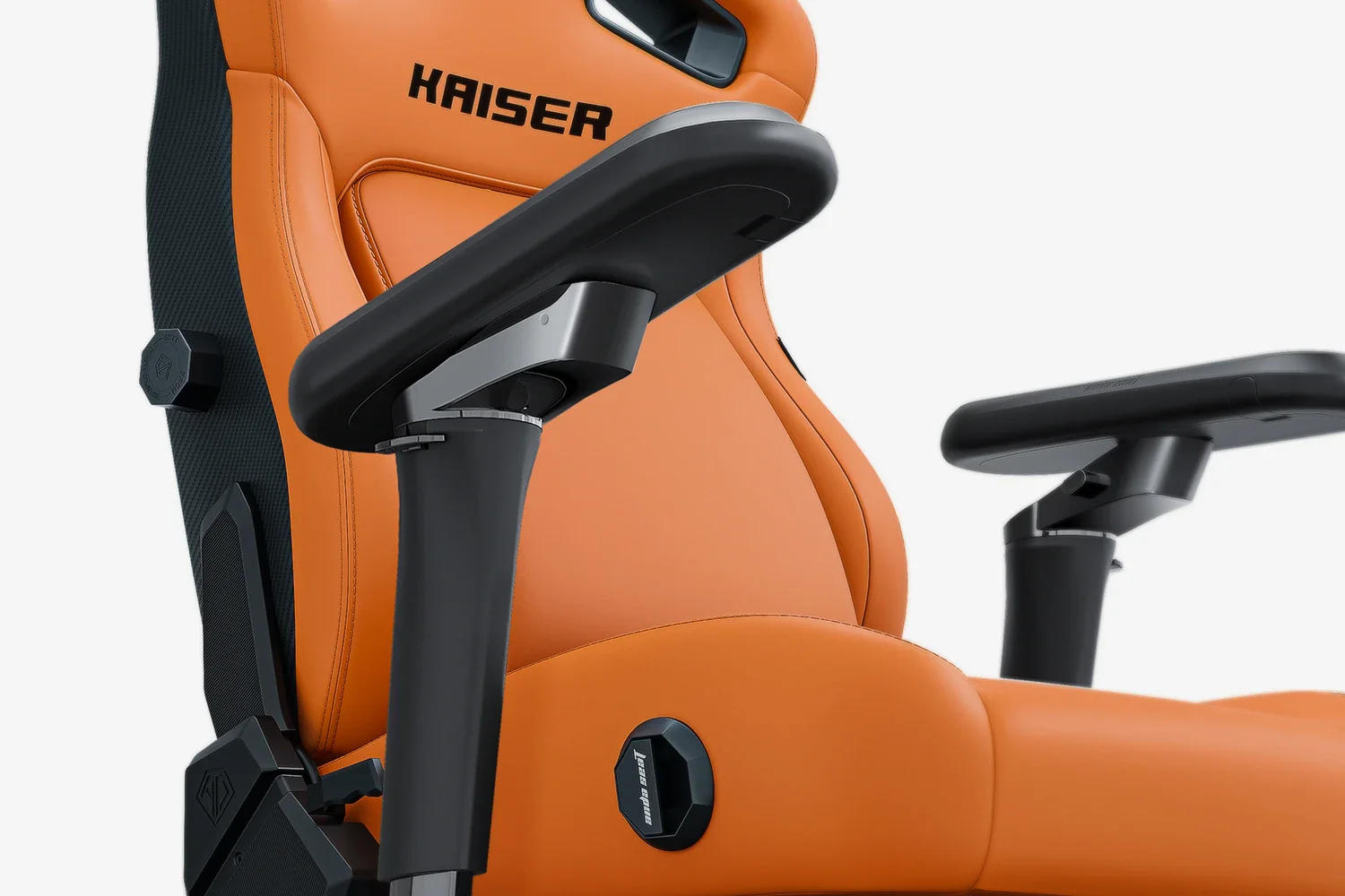 AndaSeat Blaze Orange Kaiser 4 6D Armrest Gaming Chair - Image 7