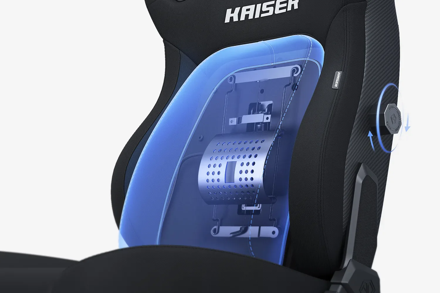 AndaSeat Carbon Black Kaiser 4 6D Armrest Gaming Chair - Image 5
