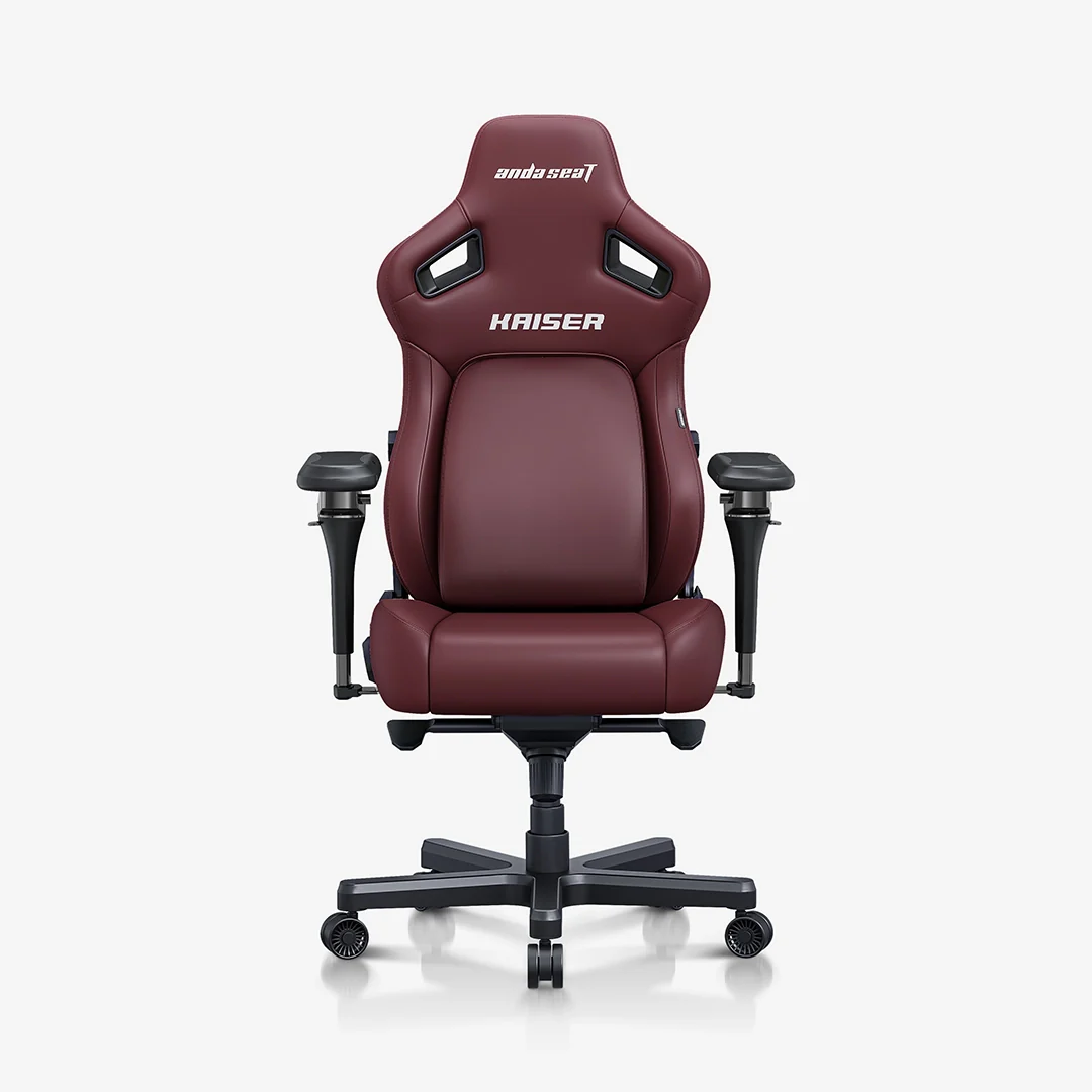 AndaSeat Classic Maroon Kaiser 4 6D Armrest Gaming Chair - Image 3