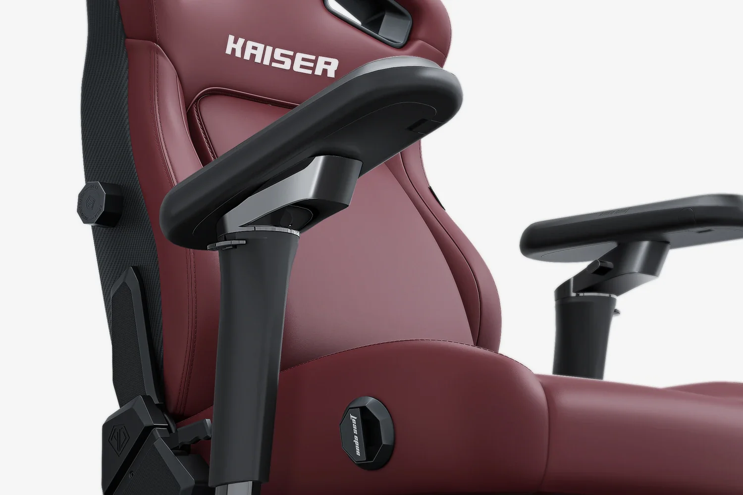 AndaSeat Classic Maroon Kaiser 4 6D Armrest Gaming Chair - Image 6