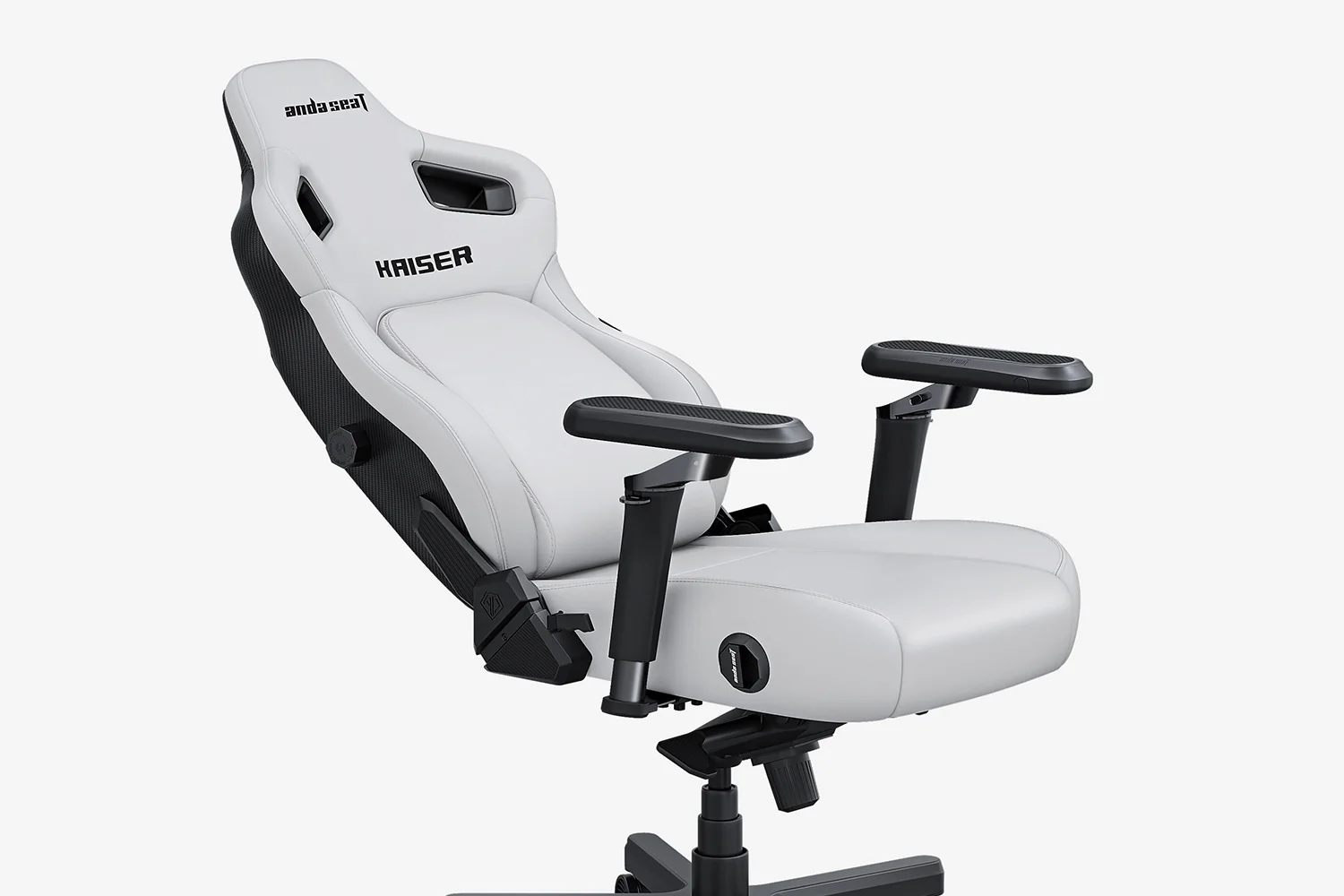 AndaSeat Cloudy White Kaiser 4 6D Armrest Gaming Chair - Image 10