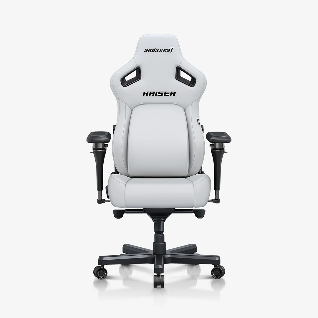 AndaSeat Cloudy White Kaiser 4 6D Armrest Gaming Chair - Image 3
