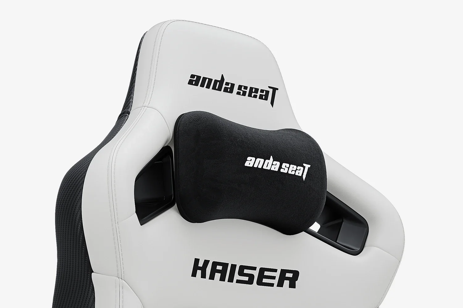 AndaSeat Cloudy White Kaiser 4 6D Armrest Gaming Chair - Image 5