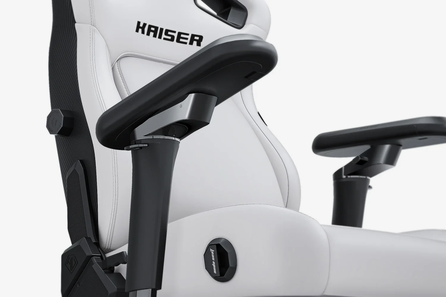 AndaSeat Cloudy White Kaiser 4 6D Armrest Gaming Chair - Image 7