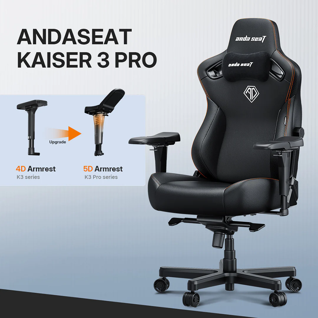 AndaSeat Kaiser 3 Pro 5D Armrest Gaming Chair - Image 24