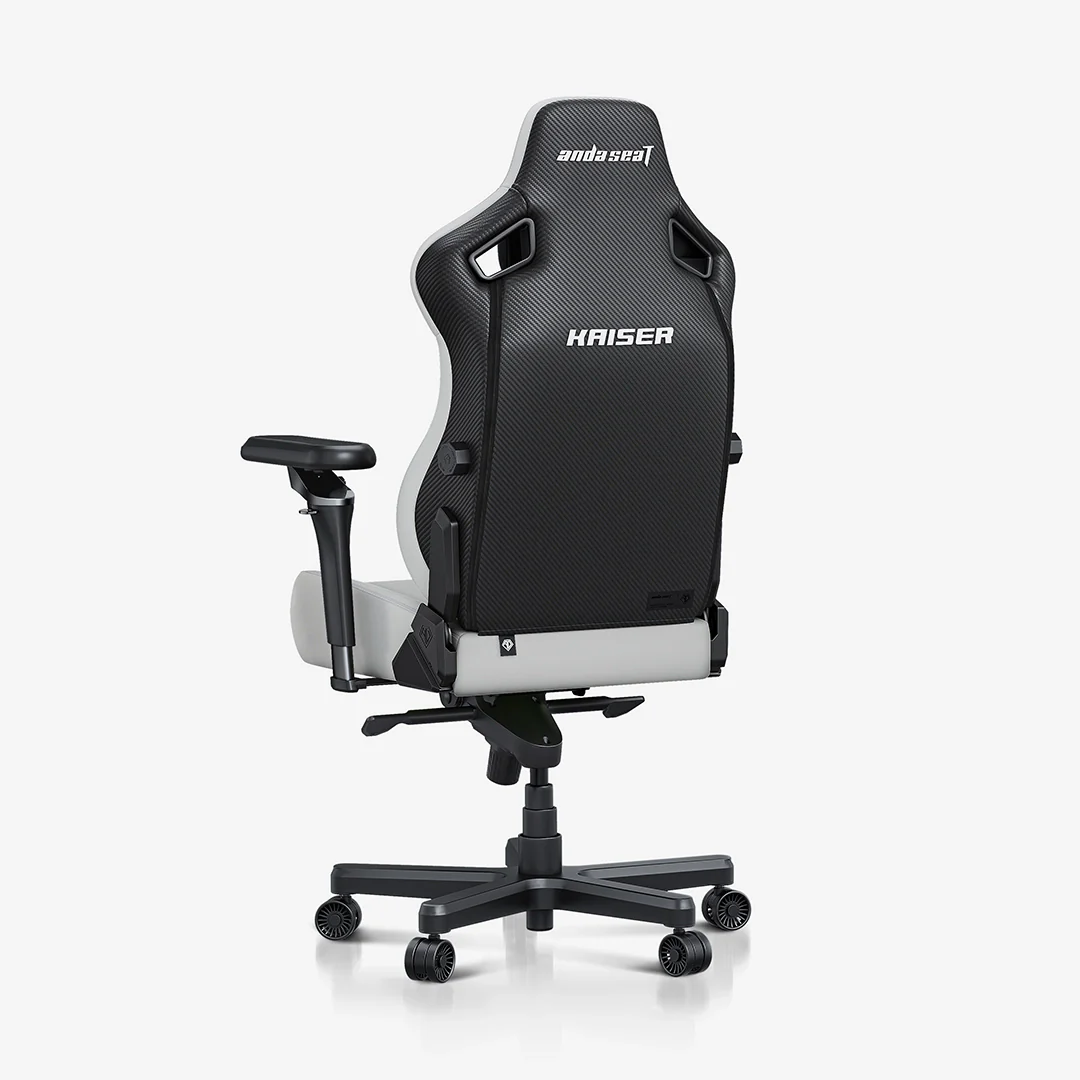AndaSeat Cloudy White Kaiser 4 6D Armrest Gaming Chair - Image 2