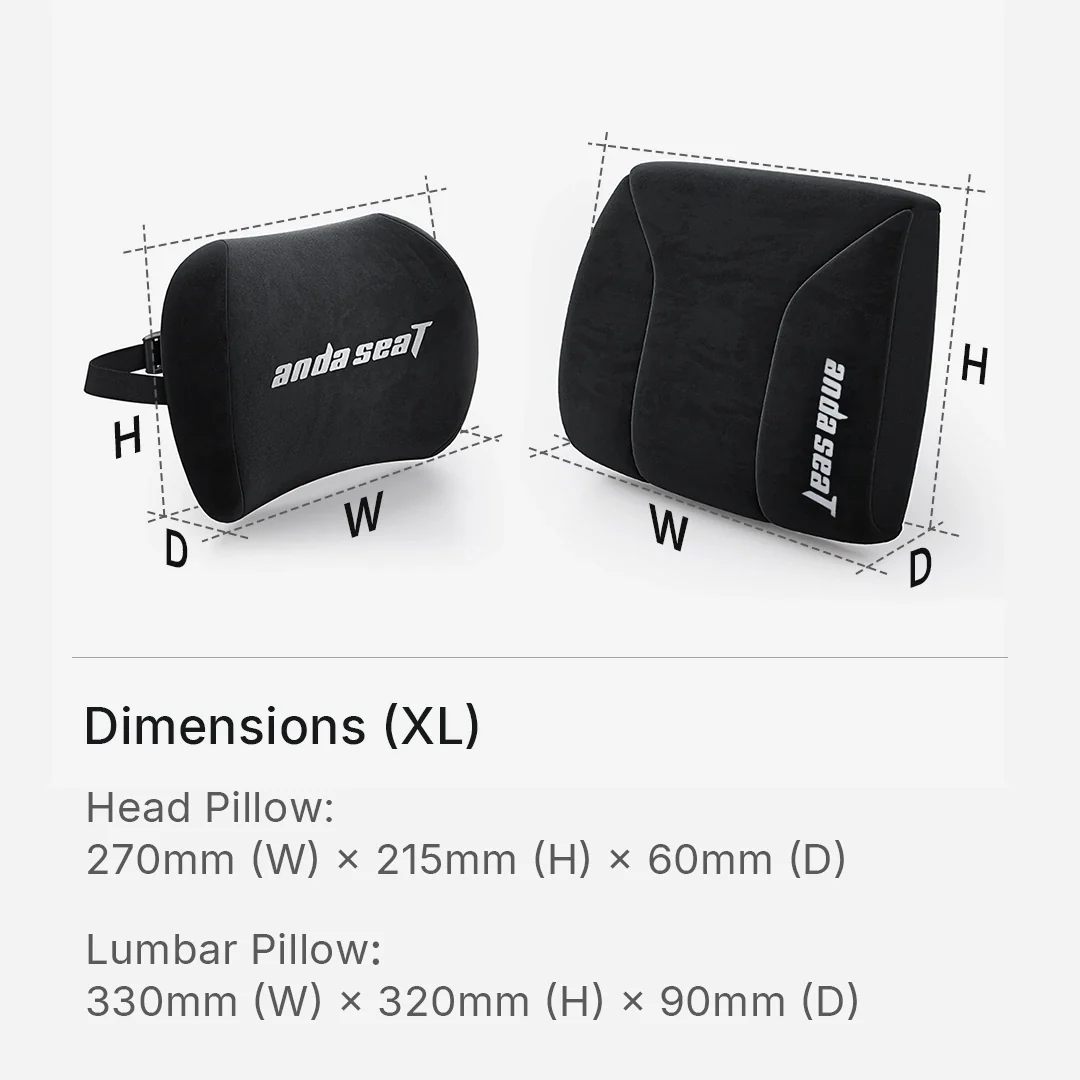 AndaSeat Novis Series Comfy Pillows Bundle - Image 5