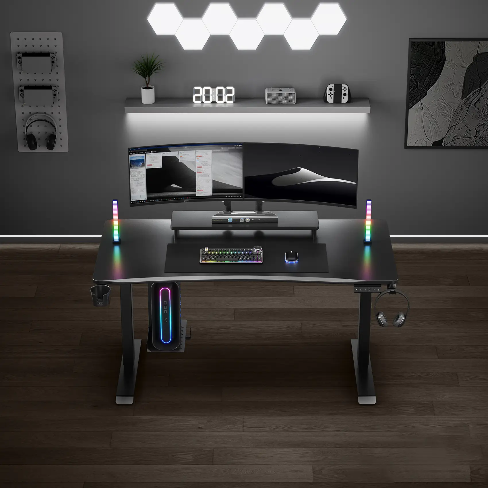 AndaSeat Xtreme Series Ergonomic Gaming Desk - Image 16