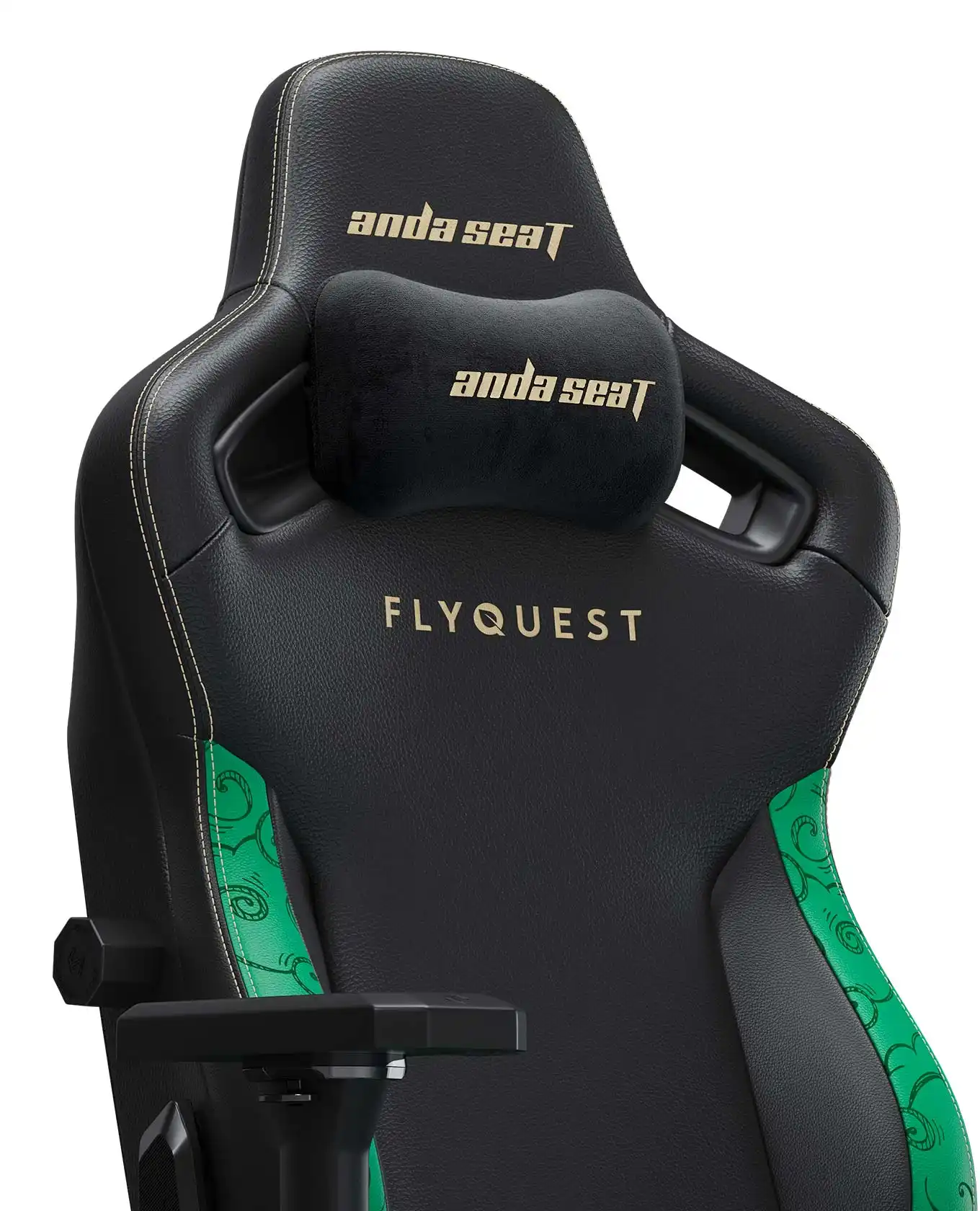 FlyQuest Edition Gaming Chair with XL Lumbar Pillow - Image 9
